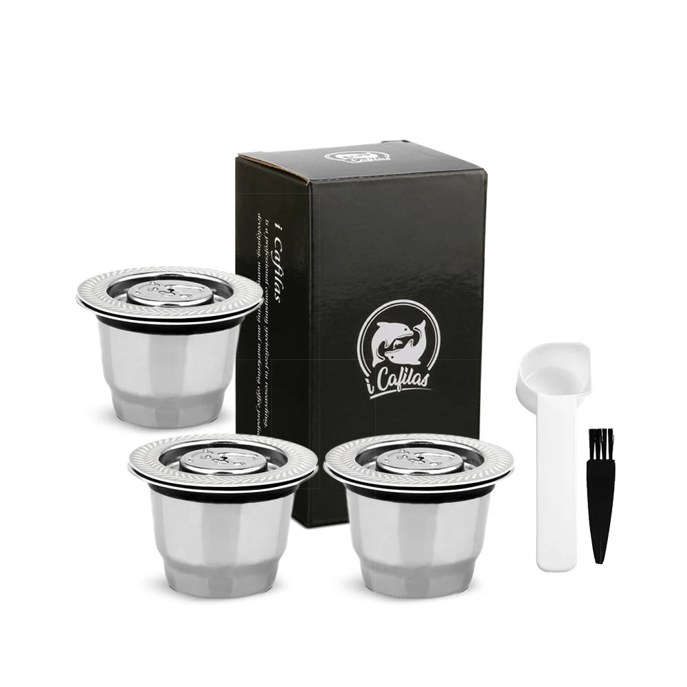 Refillable capsule for Nespresso