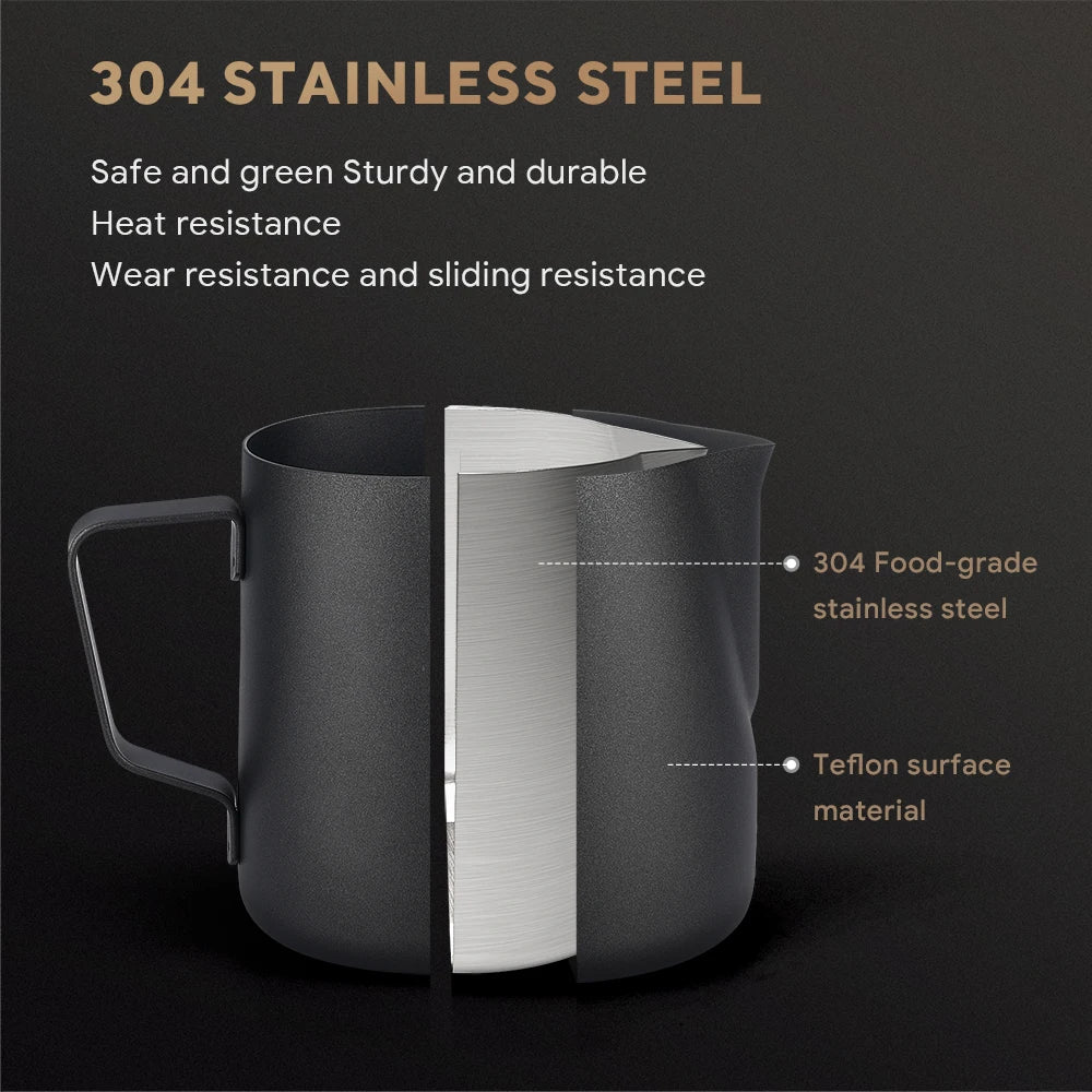 Stainless Steel Milk Frothing Pitcher